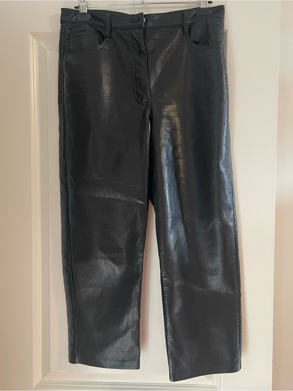 Wilfred Black Faux Leather Women's Jeans